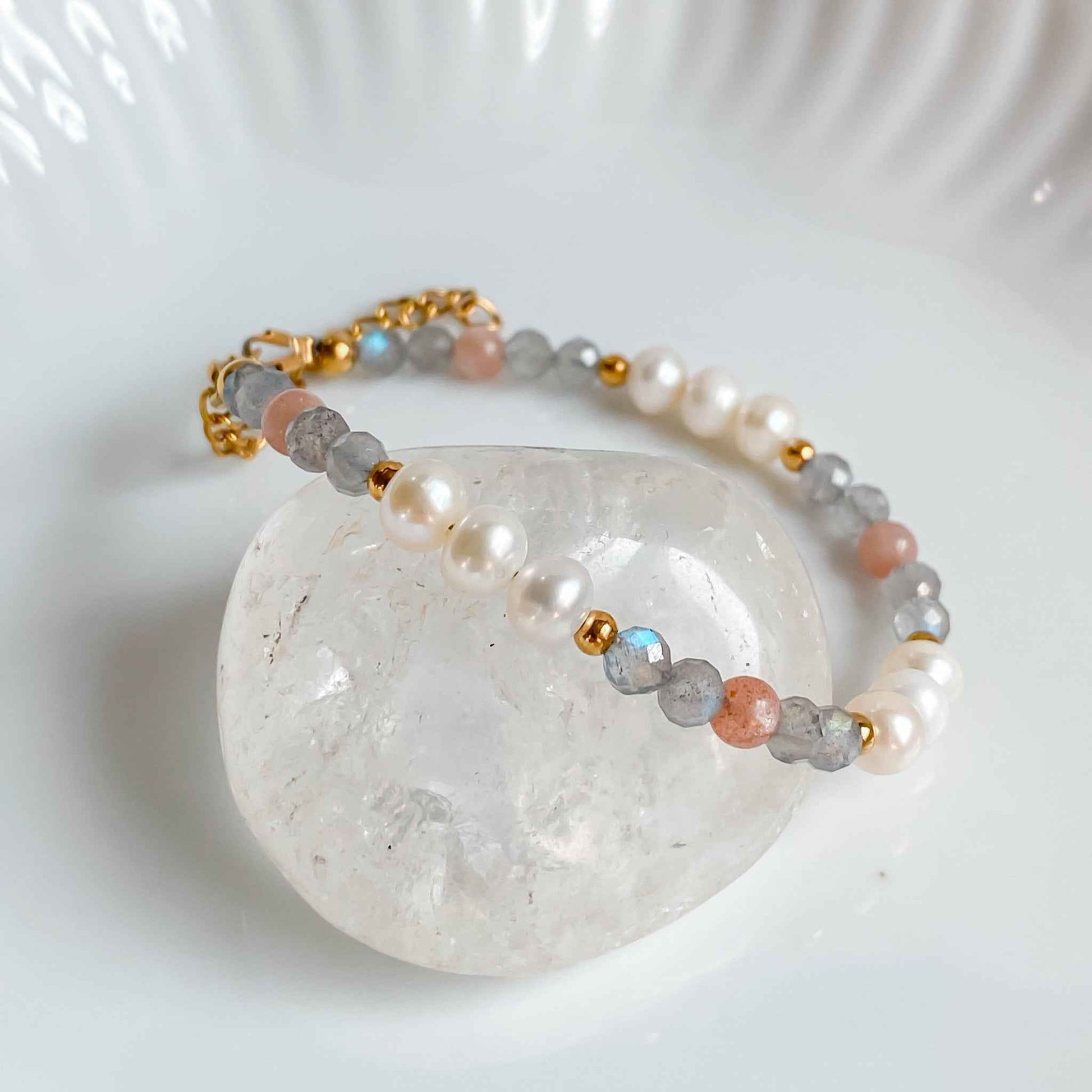 NÉRIDA | Bracelet perles d’eau douce pour femmes
