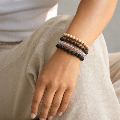 Bronzite Round Bracelet - 8mm