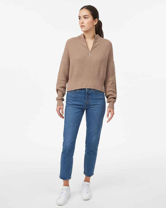 Highline 1/4 Zip Mock Neck