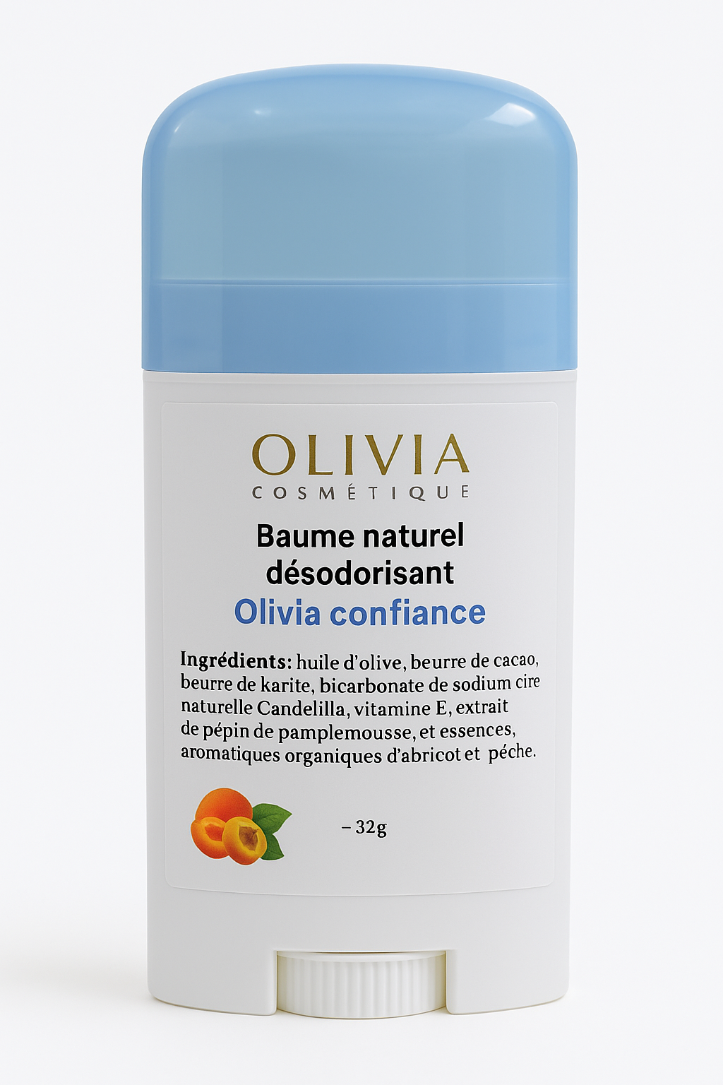 Baume désodorisant naturel Pêche