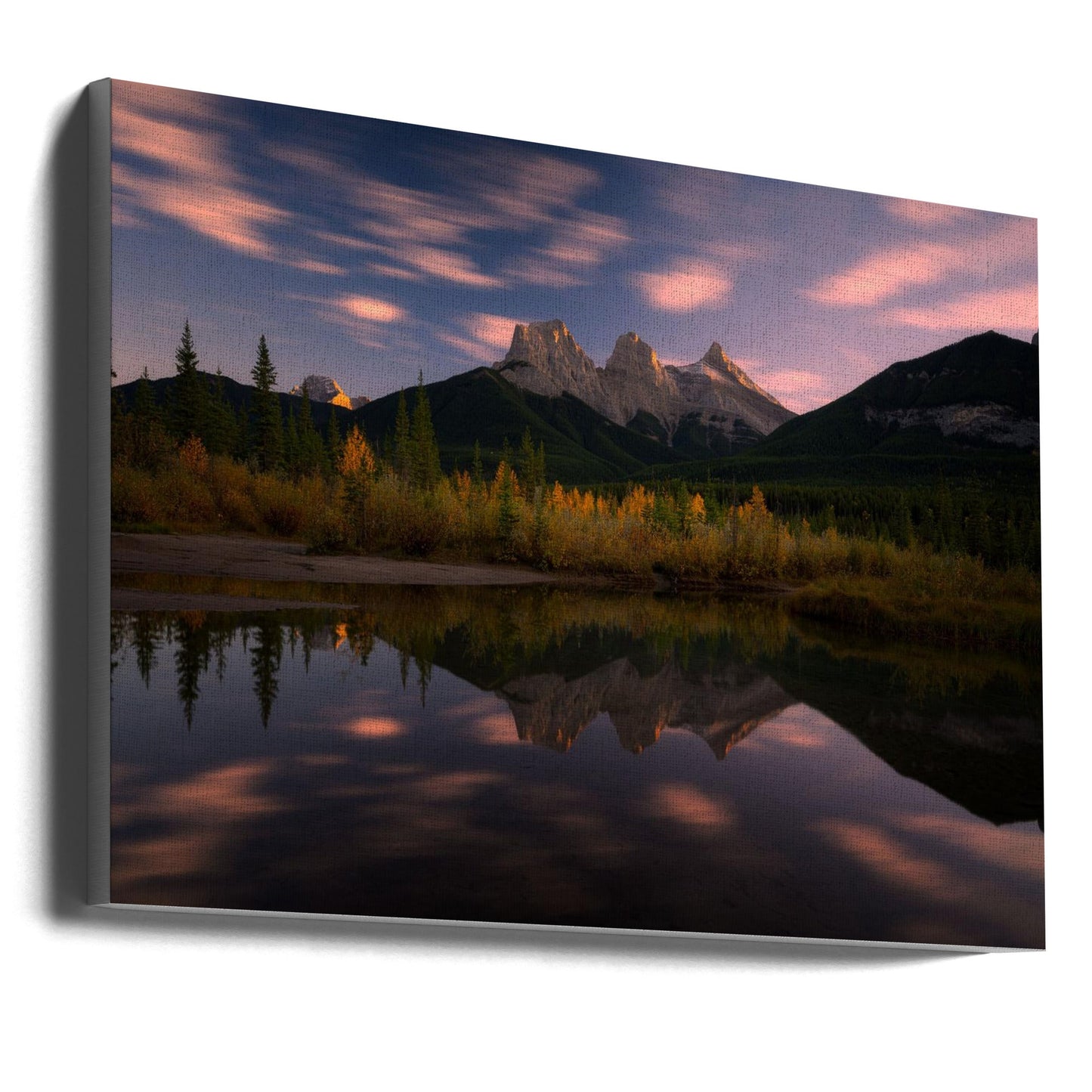 Wandbild Drei Schwestern und ein kleiner Bruder