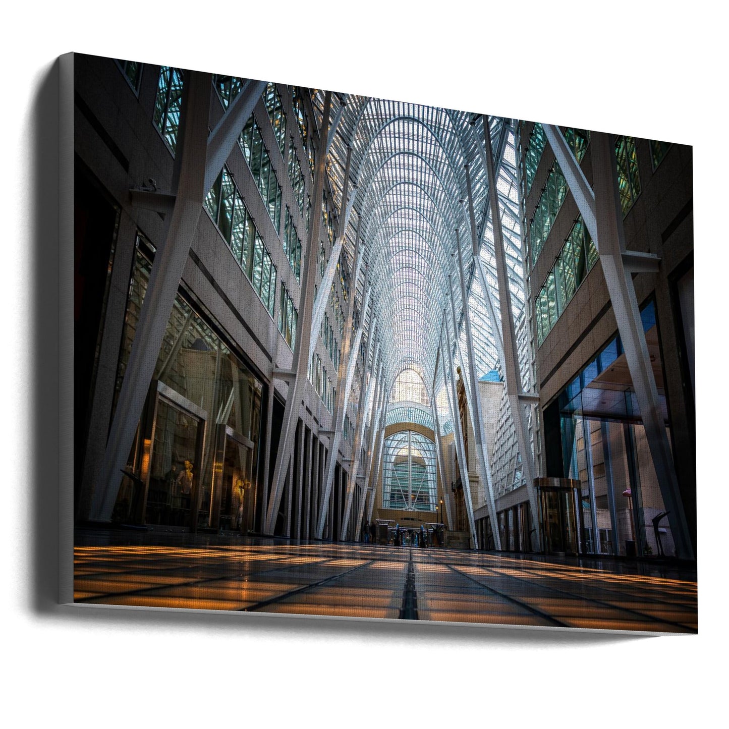 Wandkunst Brookfield Place, eine poetische Hymne aus Licht und Symmetrie
