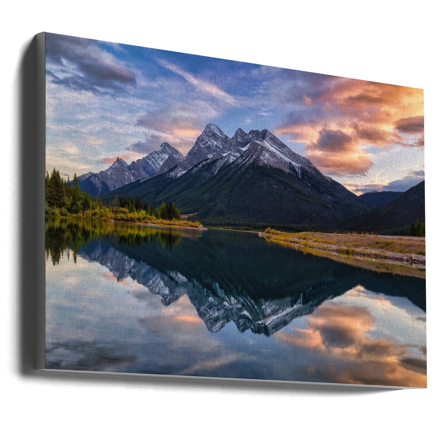 Wandbild Goat Pond Alberta