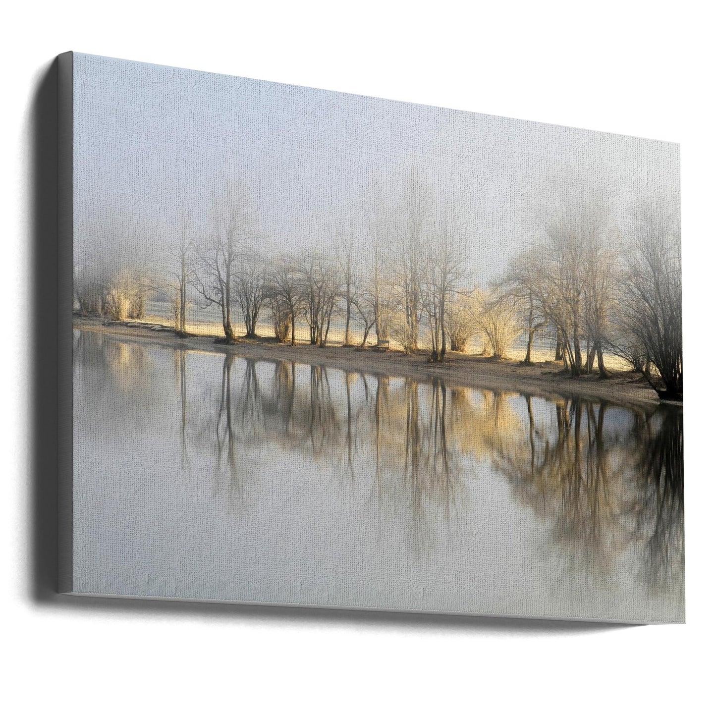 Wandbild Januar Morgen