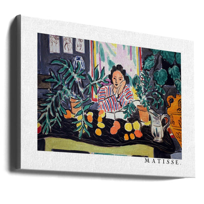 Wandbild Interieur mit etruskischer Vase 1940