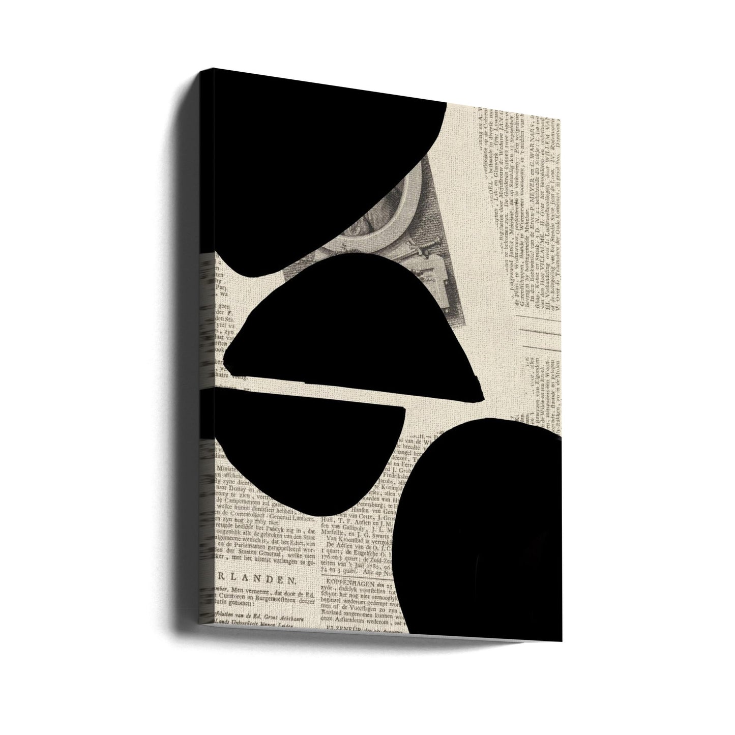 Wandbild Abstrakt Papier VIII