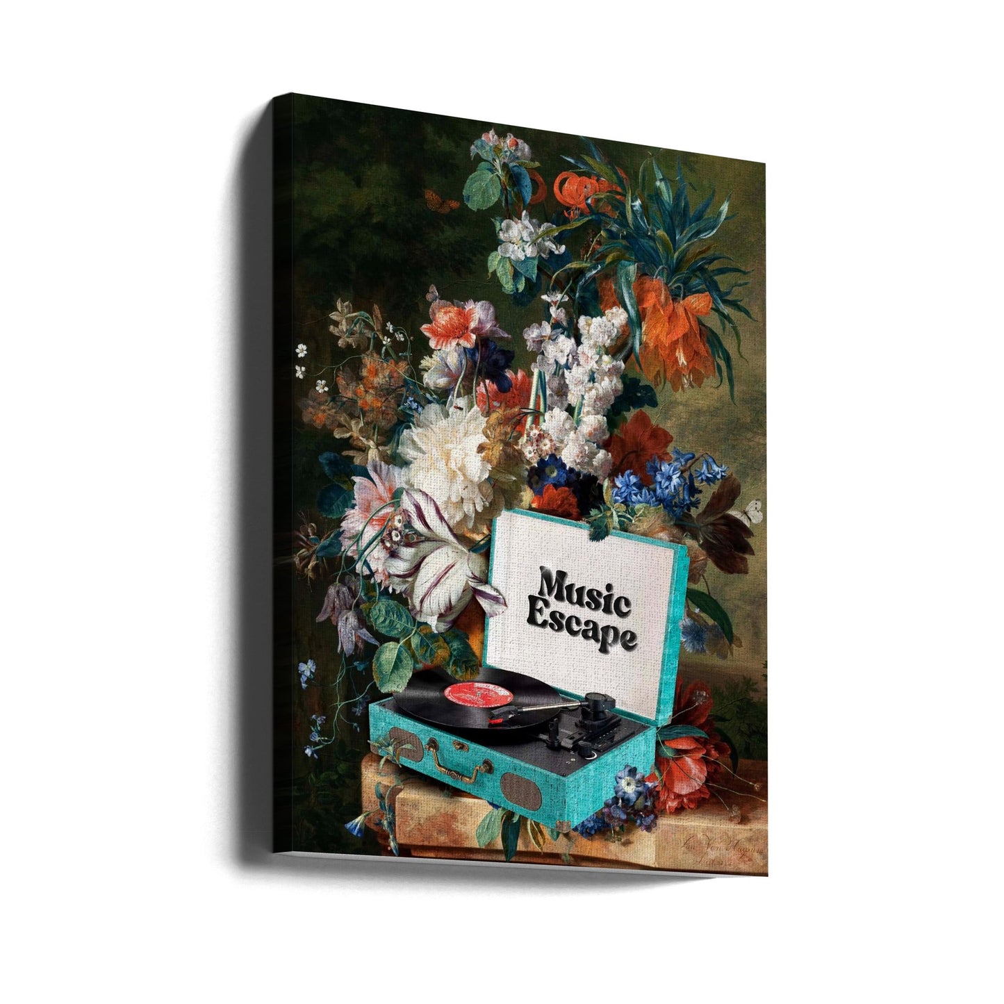 Wandbild Musik Flucht Leinwandbild