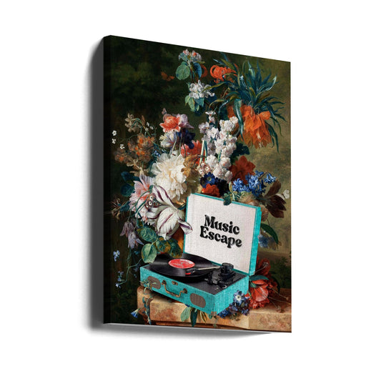 Wandbild Musik Flucht Leinwandbild