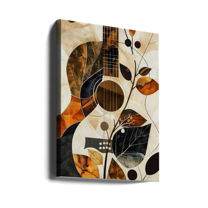 Musik Gitarren Collage (1) Leinwandbild