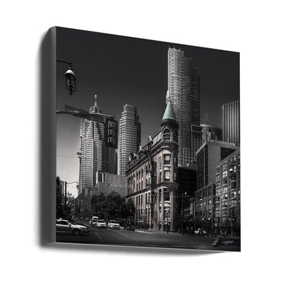 Wandbild Canadian Flatiron Leinwand-Wandbild