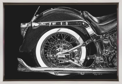 Wandkunst Harley