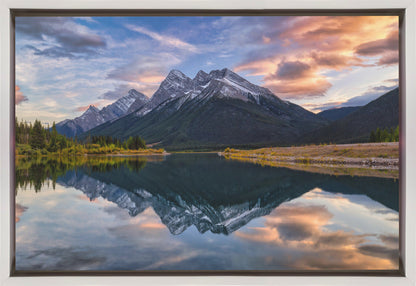 Wandbild Goat Pond Alberta