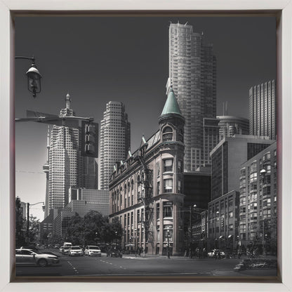 Wandbild Canadian Flatiron Leinwand-Wandbild