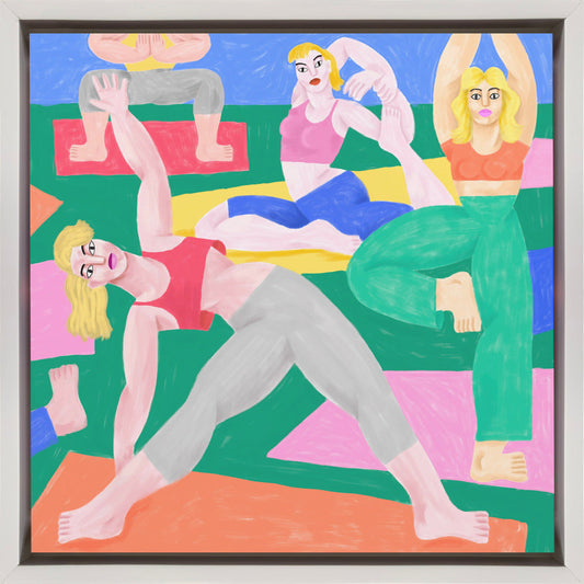 Wal Art Yoga Ga
