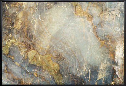 Wandbild Abstrakte Marmorkunst Illustration 02