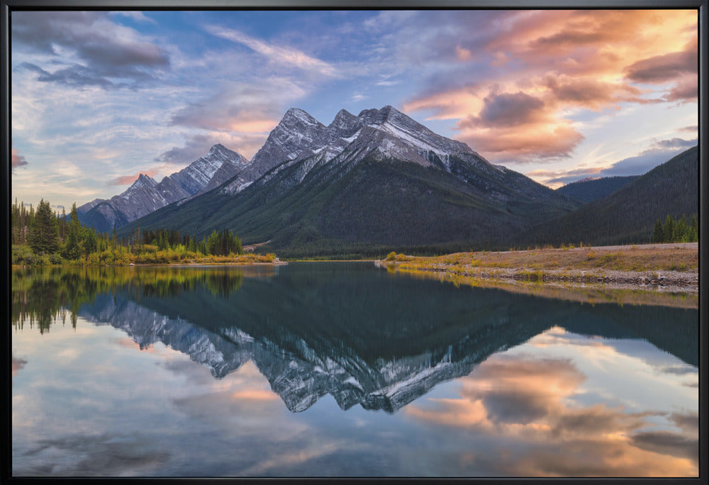 Wandbild Goat Pond Alberta