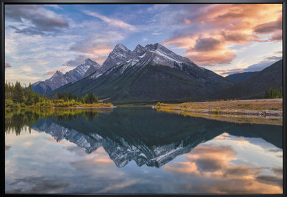 Wandbild Goat Pond Alberta