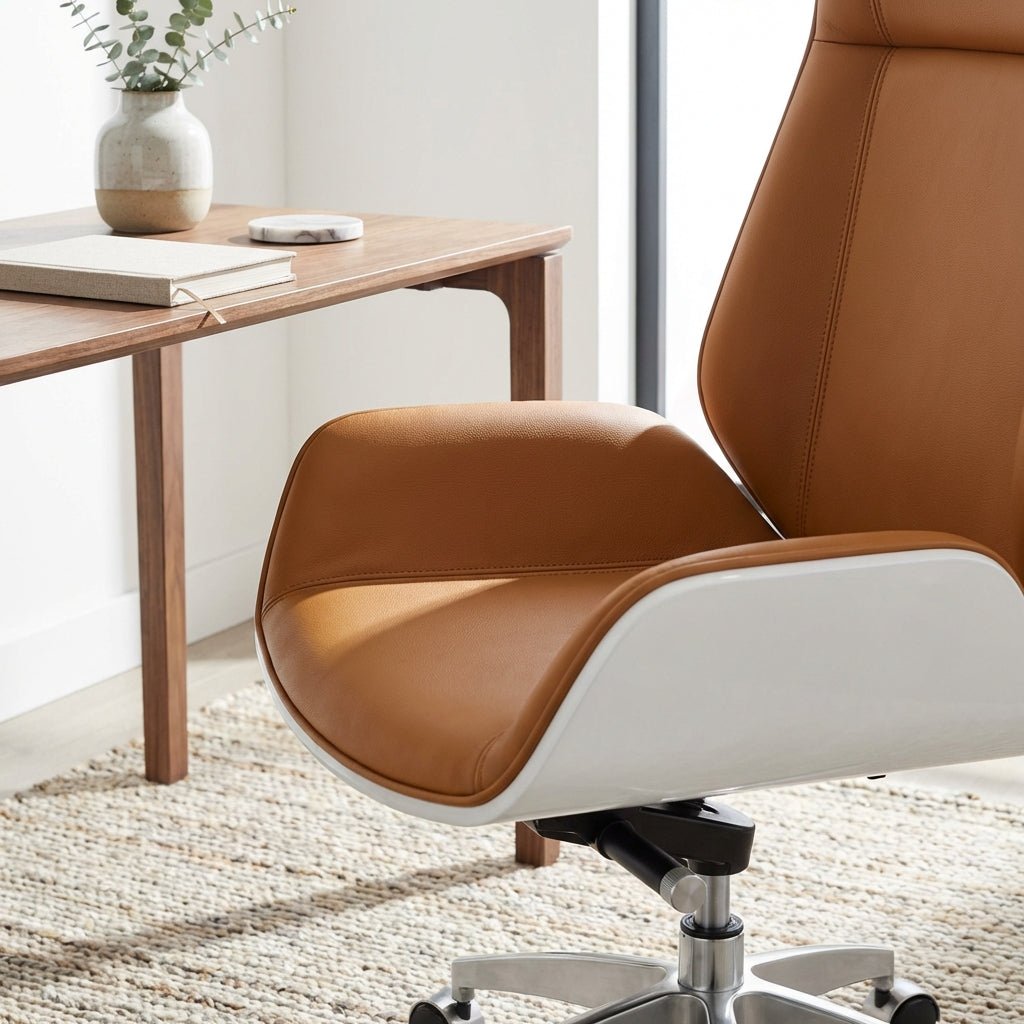 Cartagena Premium-Bürostuhl aus zweifarbigem Leder