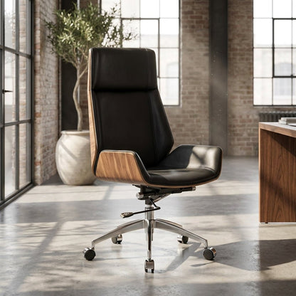 Cartagena Premium-Bürostuhl aus zweifarbigem Leder
