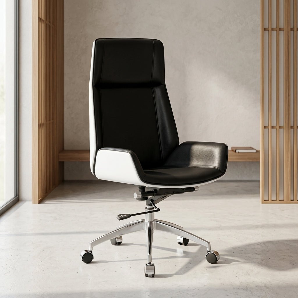 Cartagena Premium-Bürostuhl aus zweifarbigem Leder