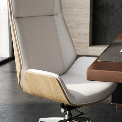 Cartagena Premium-Bürostuhl aus zweifarbigem Leder