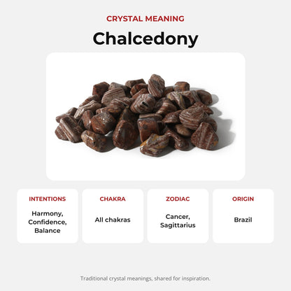 Casanova Chalcedony Tumbled Stones