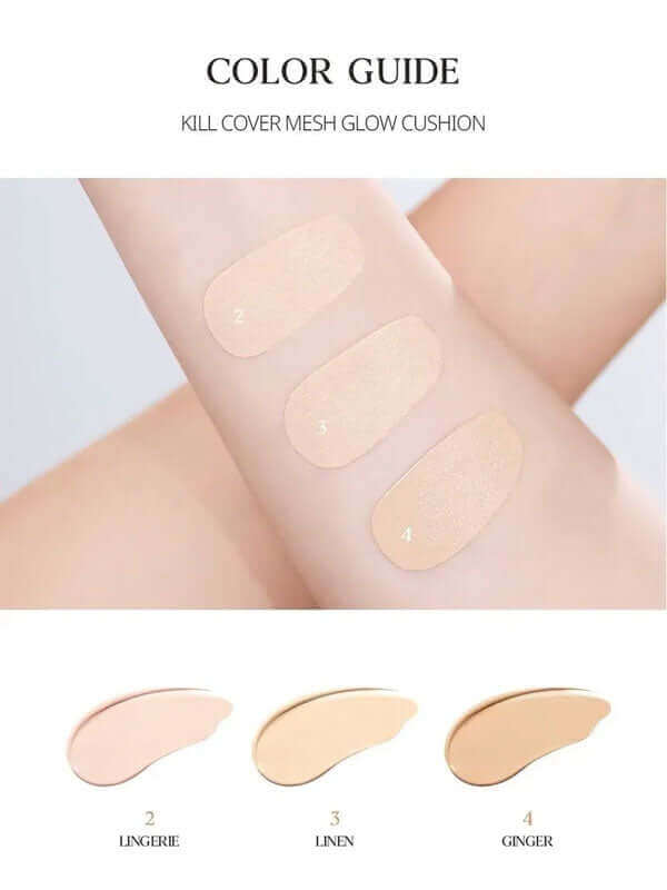 Clio Kill Cover Mesh Glow Cushion + Refill 15g