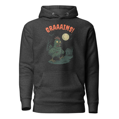Halloween Zombie Chicken Bunny Hug Unisex (hoodie)