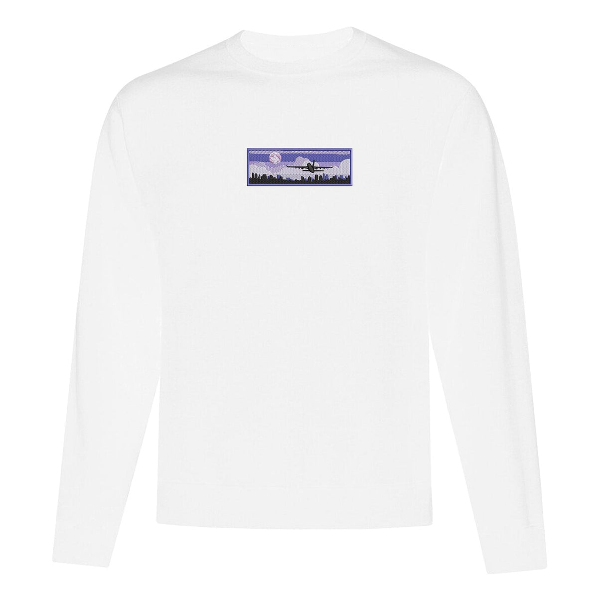 Crewneck Avion brodé