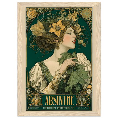 L’Absinthe d’Ombre - Poster & Framed Print