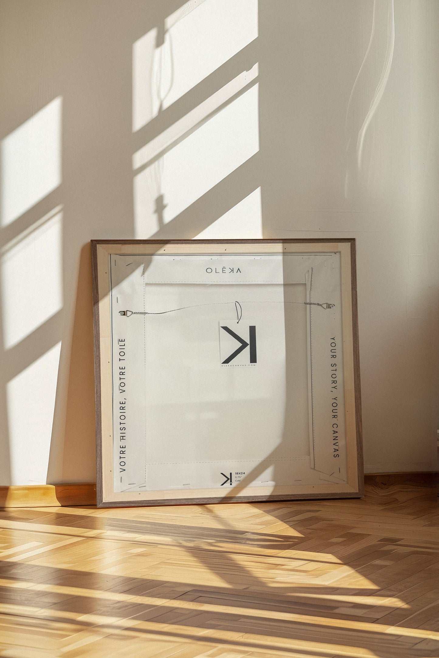 MOVING LINES, Oeuvre sur toile étirée