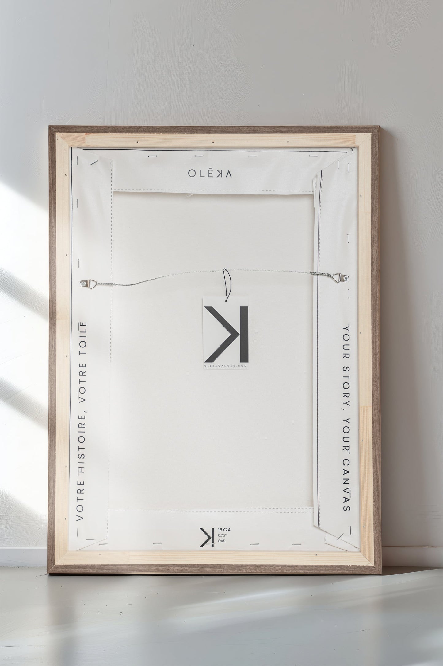 ARCHE, Oeuvre sur toile étirée