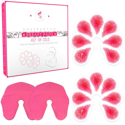 Ninja Mama Breast Therapy Packs - Pack Of 2 (Hot Or Cold)