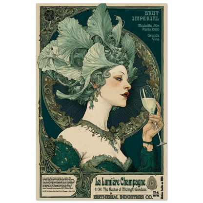 La Lumière Champagne - Poster & Framed Print