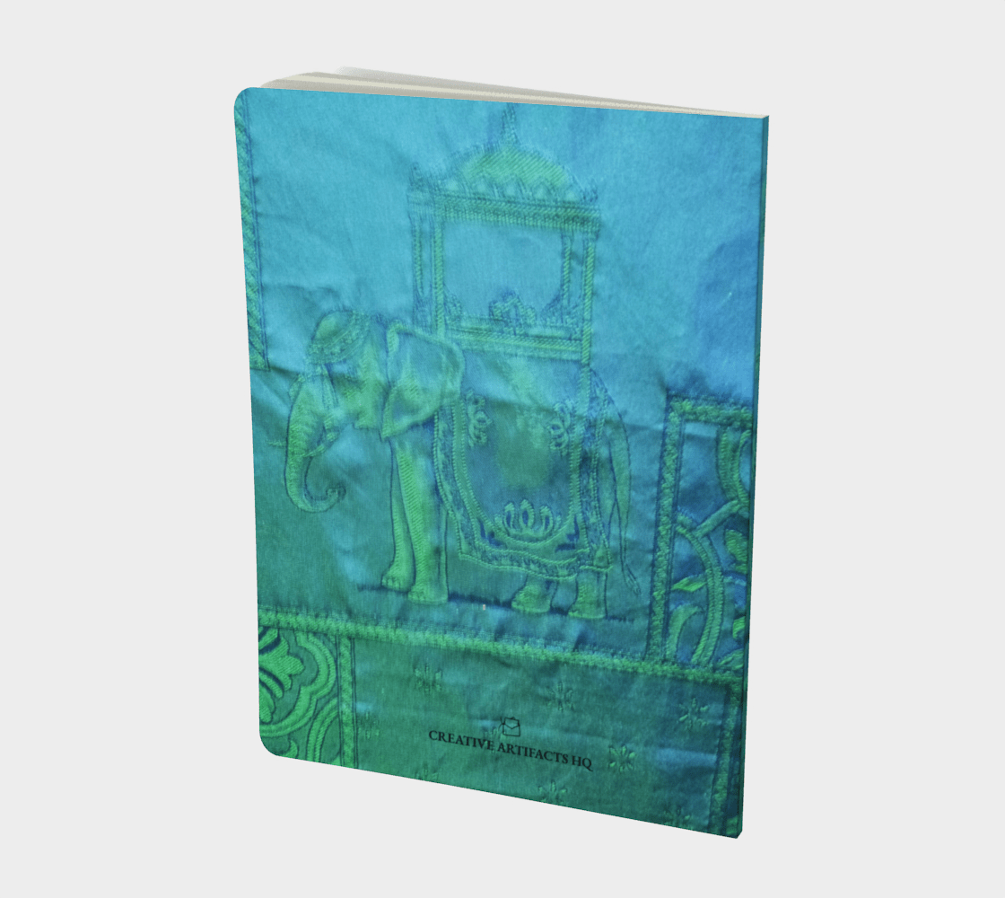 Large | Notebook | Woven Elephant