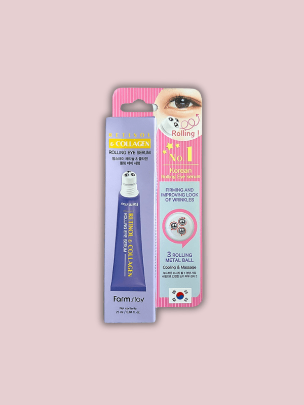 Farm stay Retinol & Collagen Rolling Eye Serum 25ml
