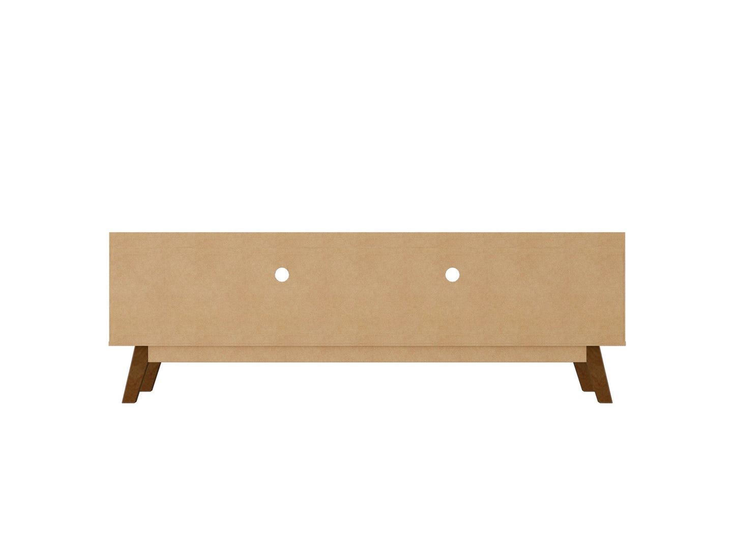 Malmo Modern 70.8" TV Stand with 2 Drawers - Rustic Brown