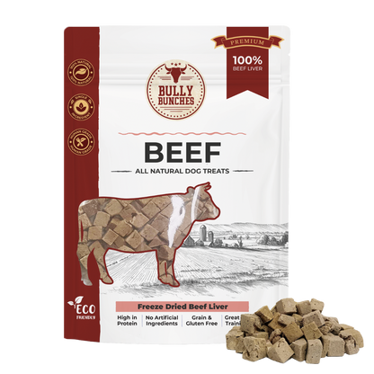 Freeze Dried Beef Liver 100g / 3.5oz