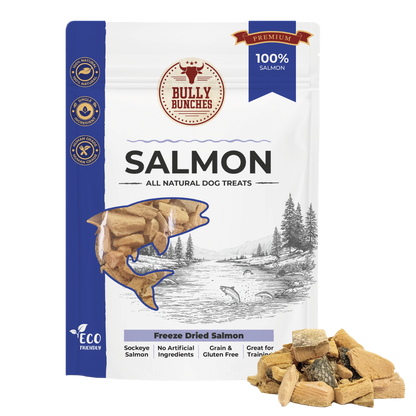 Freeze Dried Salmon 100g / 3.5oz