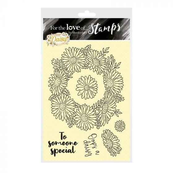 For The Love Of Stamps - Daisy Delights A6 Stamp Set
