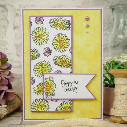For The Love Of Stamps - Daisy Delights A6 Stamp Set