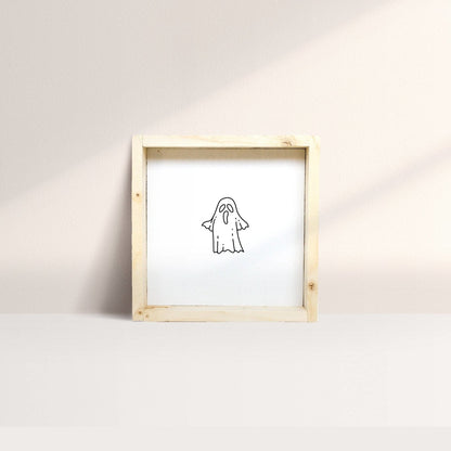 Geist Mini Holzschild