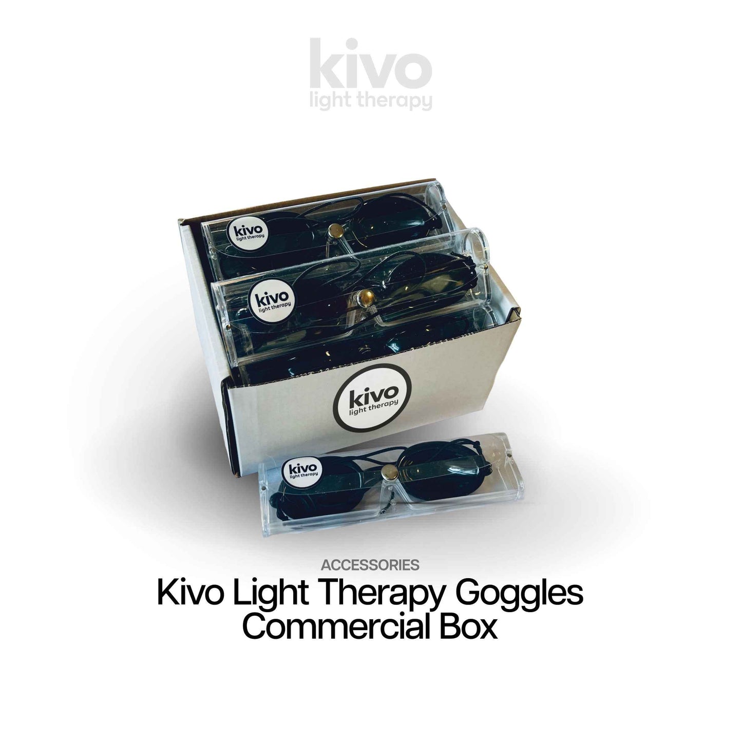Commercial: Box of 10 Light Therapy Goggles