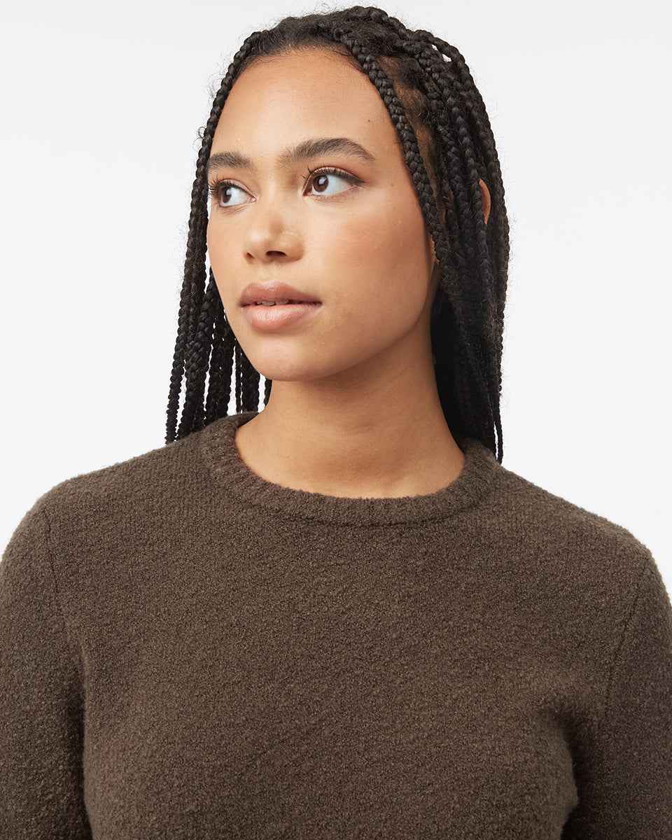Highline Fuzzy Crew Sweater