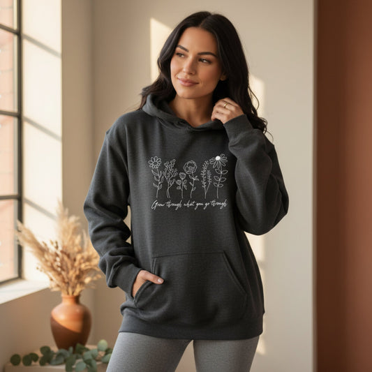 Grow Through What You Go Through Hoodie