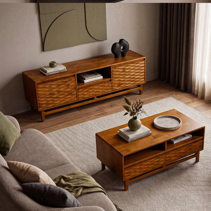 Elara Wooden Coffee Table