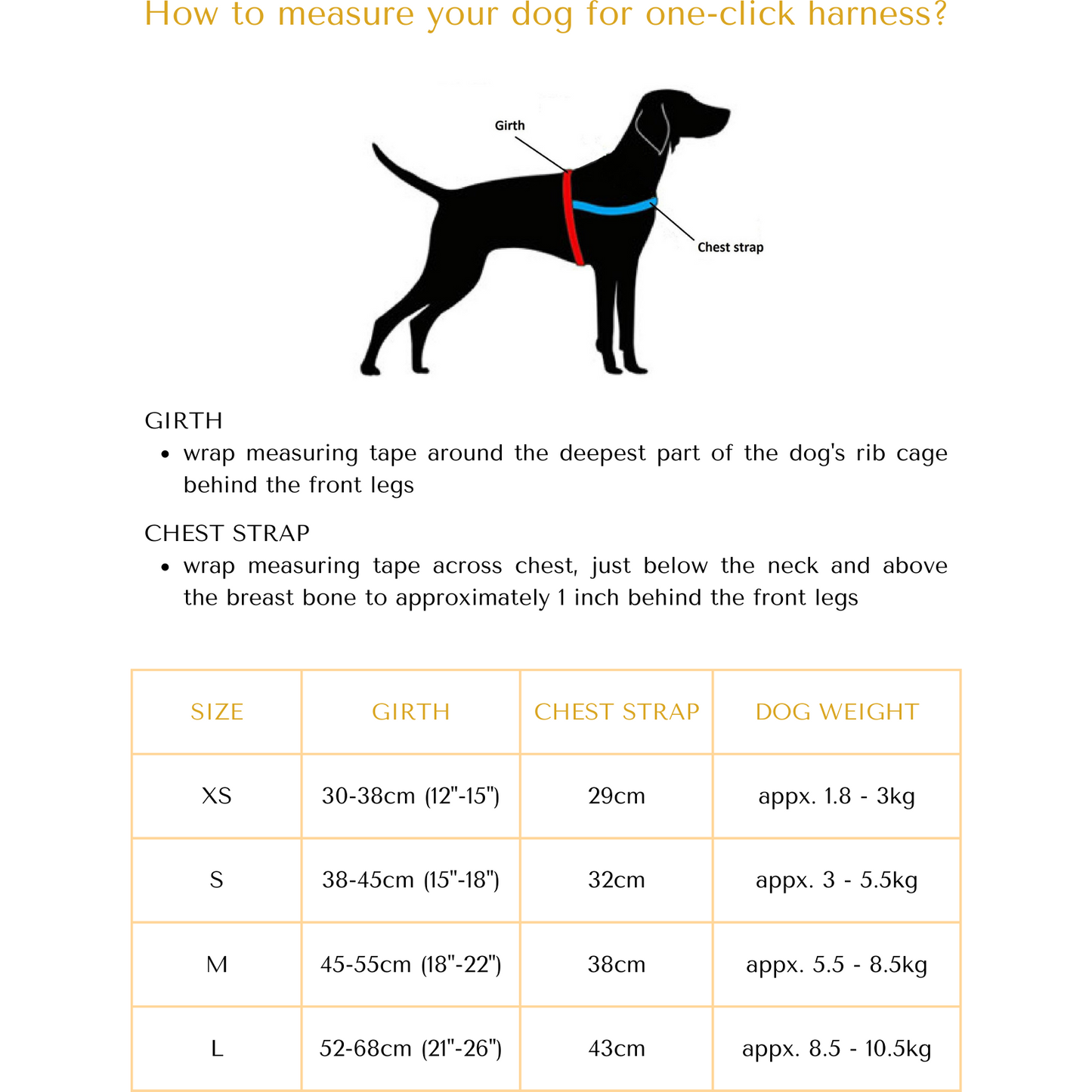 Maya Blue One-Click Dog Harness