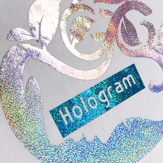 XVINYL Holographic Sparkle HTV - Heat Transfer Vinyl (Violet), 12x10", 5 Sheets