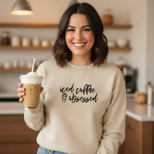 Iced Coffee Obsessed Sweatshirt