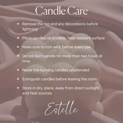 Big Teddy Soy Candle: Sculptural Home Decor, Custom Scent